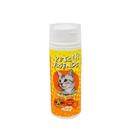 Shampoo seco gato aroma vainilla 100 gr. p.f - Mascota Club Chile
