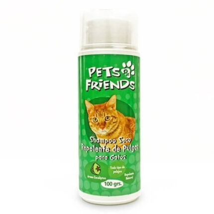 Shampoo seco repelente gato 100 gr. p.f - Mascota Club Chile