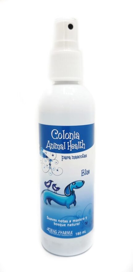 Colonia animal health azul macho 160 ml d.p - Mascota Club Chile