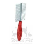 Peine doble para mascota 7033 - Mascota Club Chile