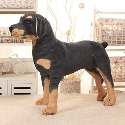 Perro de peluche realista 50cm.dandi 511 - Mascota Club Chile