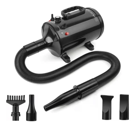 Secadora de pelo de alta potencia y bajo ruido para perros grandes 2800w - Mascota Club Chile
