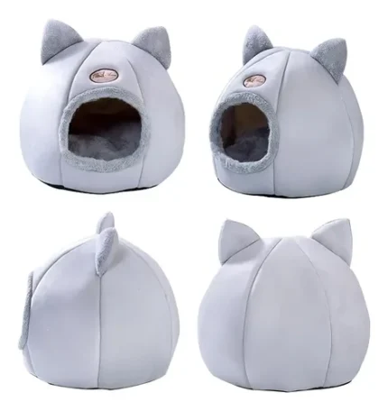 Cama tipo iglu gato m 7130 - Mascota Club Chile