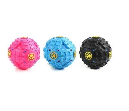 Juguete pelota pet dura tipo kon 12 cm. 2024-3 - Mascota Club Chile