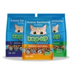 Arena ecologica de gato top k9 2kg variedades - Mascota Club Chile