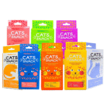 Cats snack para gatos sabores 80gr - Mascota Club Chile