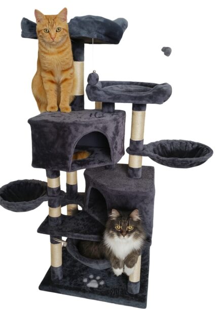 Rascador grande para gato 60x45x145cm - Mascota Club Chile