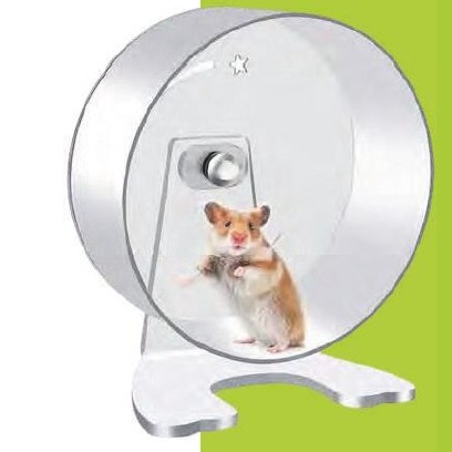 Rueda de hamster plastico 19cm - Mascota Club Chile