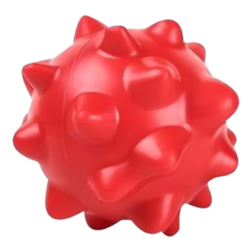 Juguete de perro strong tipo pelota grande con puntas - Mascota Club Chile