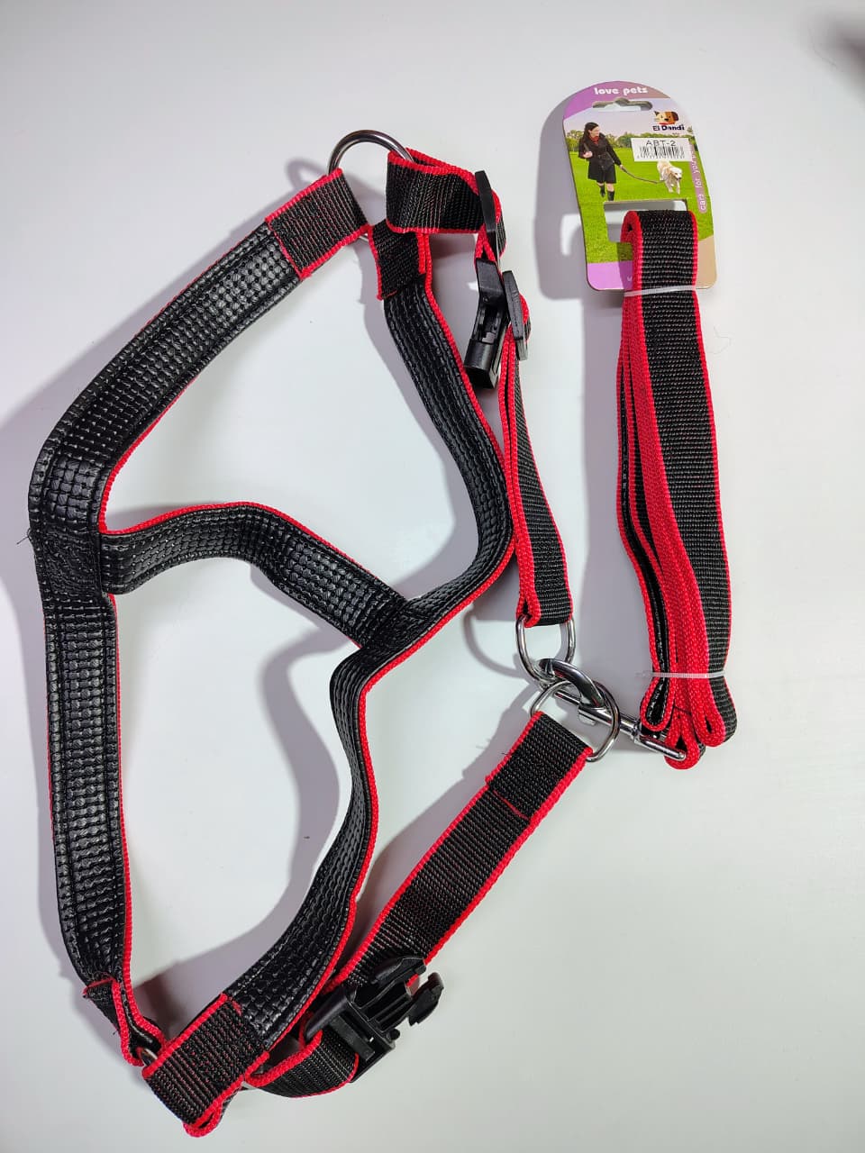 ARNES ABT-2 Arnés Perro Acolchado 3.0 cm - Mascota Club Chile