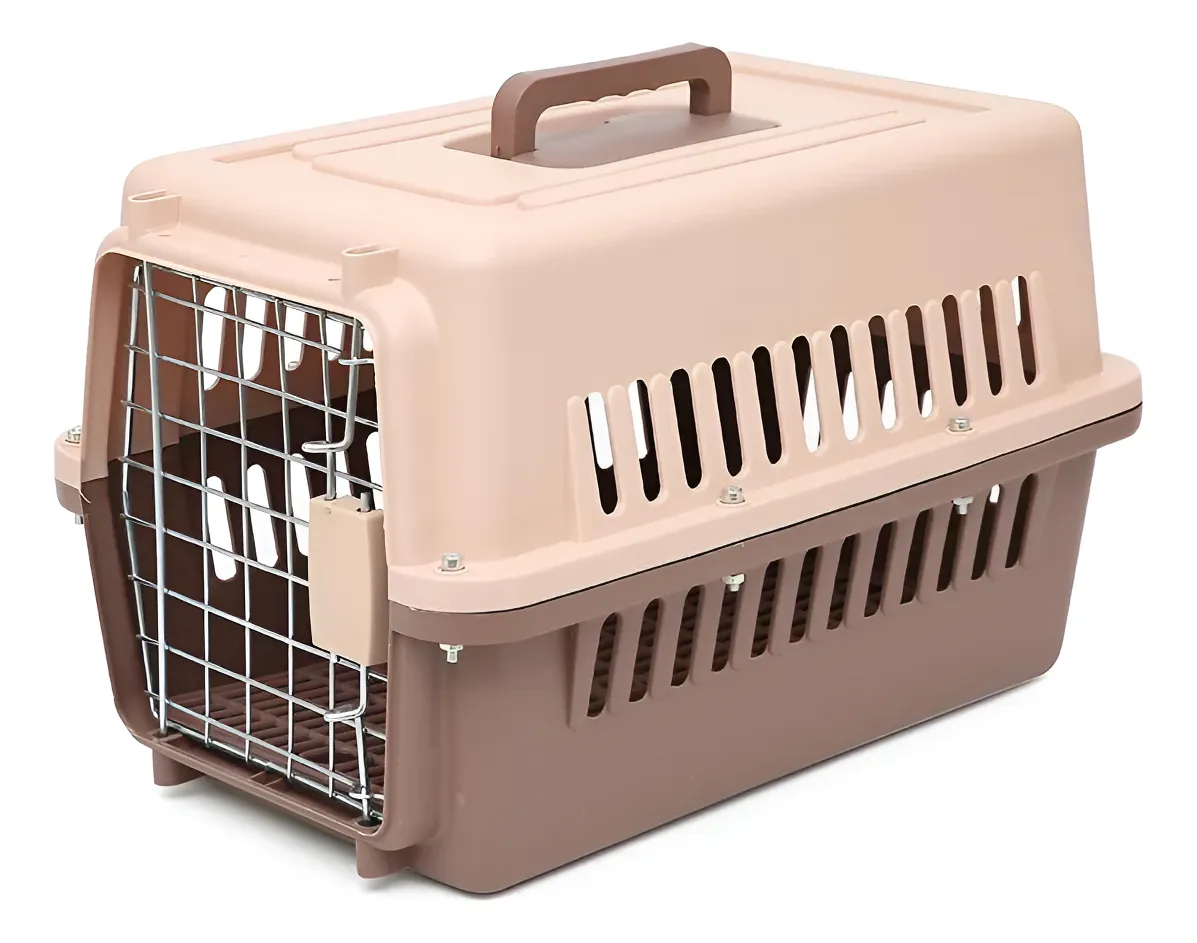 Canil Transportador Chico Pet Secure 48x31x31cm Colores - Mascota Club Chile