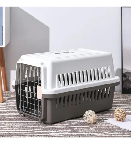 Canil Transportador Mediano SafeTravel 50x34x32 - Mascota Club Chile