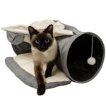 Cama Tunel Gato Con Malla - Mascota Club Chile