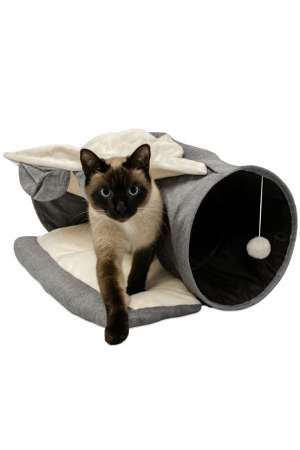 Cama Tunel Gato Con Malla - Mascota Club Chile