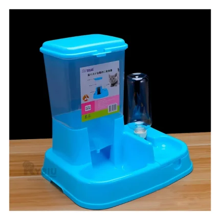 Dispensador de Agua y Alimento Duo Feed - Mascota Club Chile