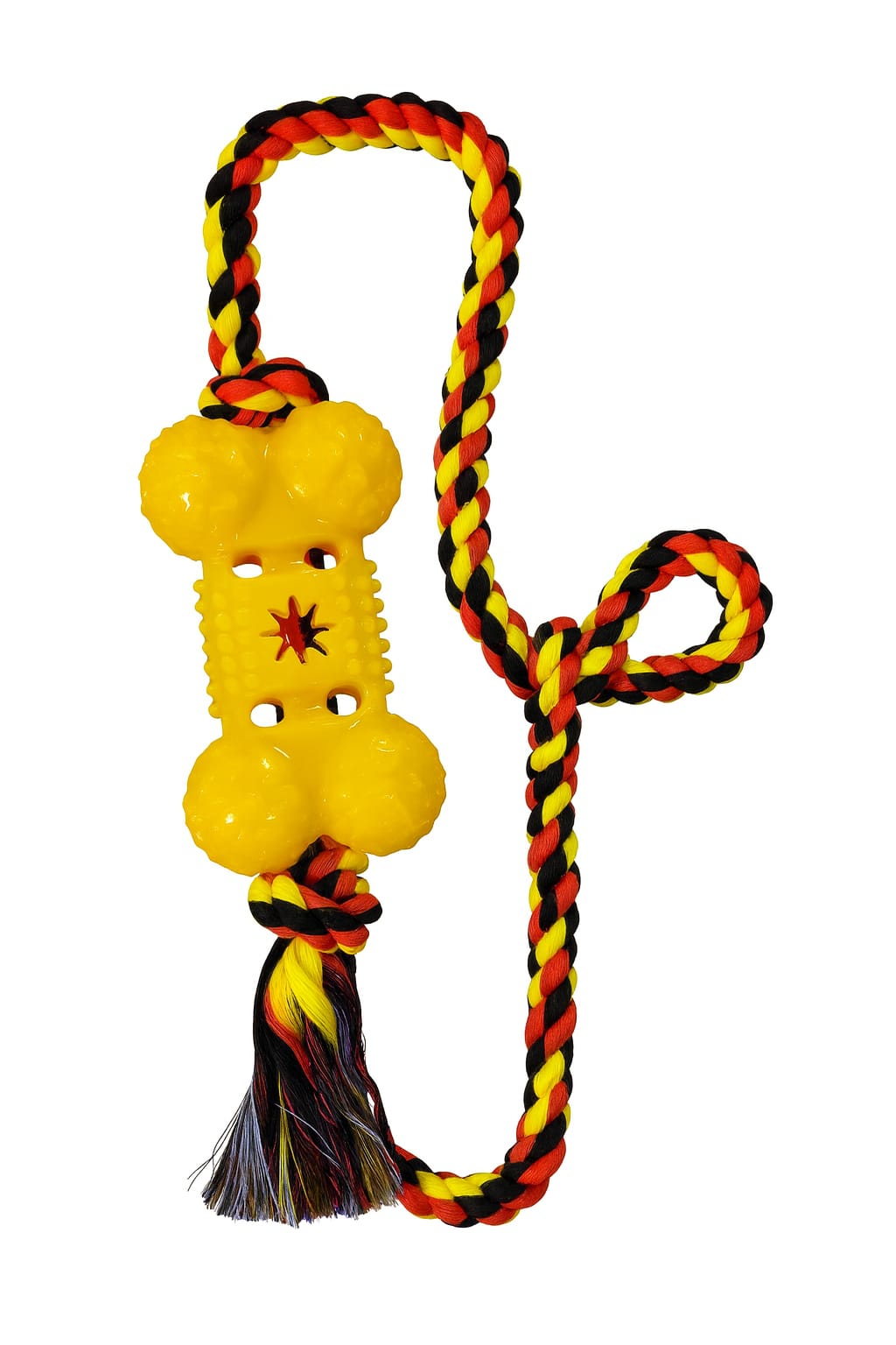Juguete de perro Soga Con Hueso - Mascota Club Chile