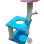 Rascador CatBase Premium – Base Estable + Poste Sisal - Mascota Club Chile