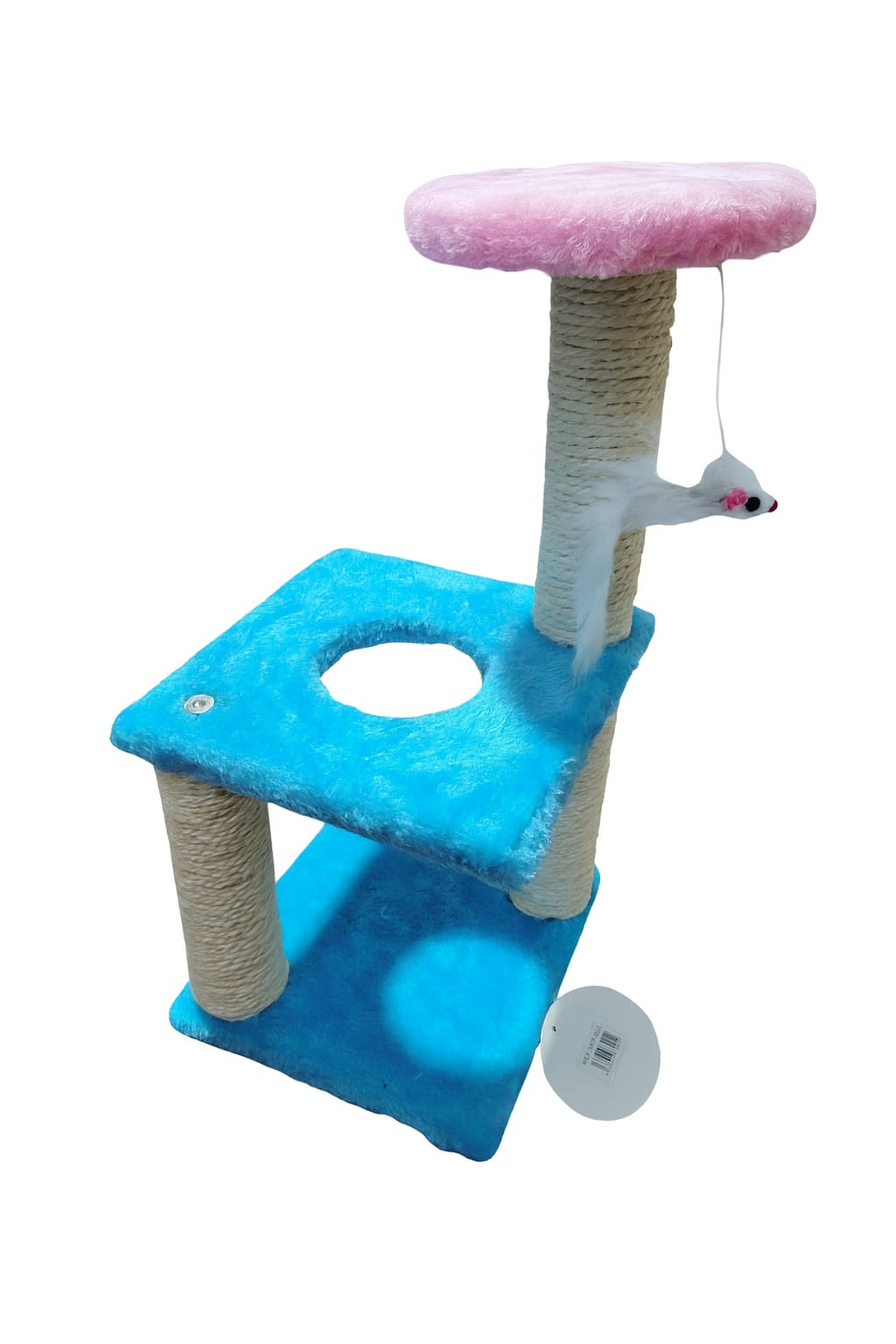 Rascador CatBase Premium – Base Estable + Poste Sisal - Mascota Club Chile