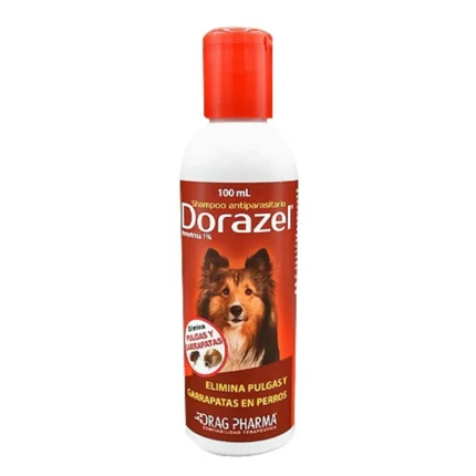 Dorazel plus shampoo 100 ml d.p - Mascota Club Chile