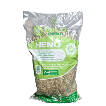 Heno de ballica wild herd 400 gr - Mascota Club Chile