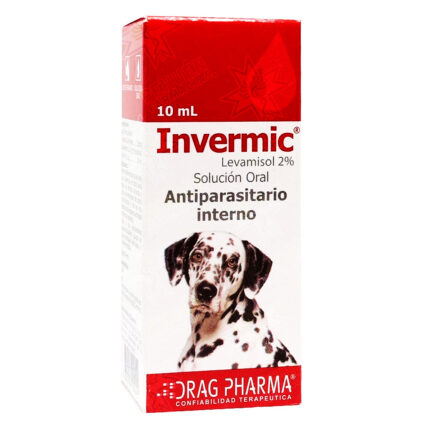 Invermic gotas perro 10 ml d.p - Mascota Club Chile