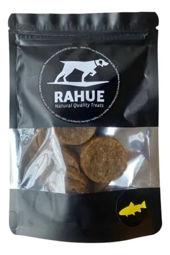 Snack rahue jerky (salmon-vacuno-cordero-pollo)80gr - Mascota Club Chile