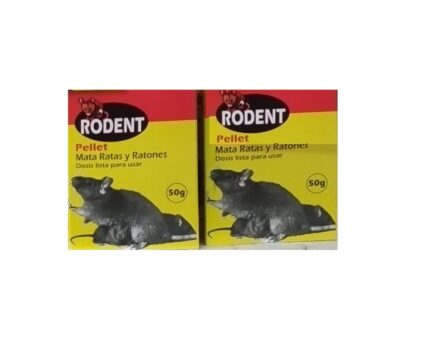 Rodent veneno pellet 50g iray super brumoline 50 gr - Mascota Club Chile