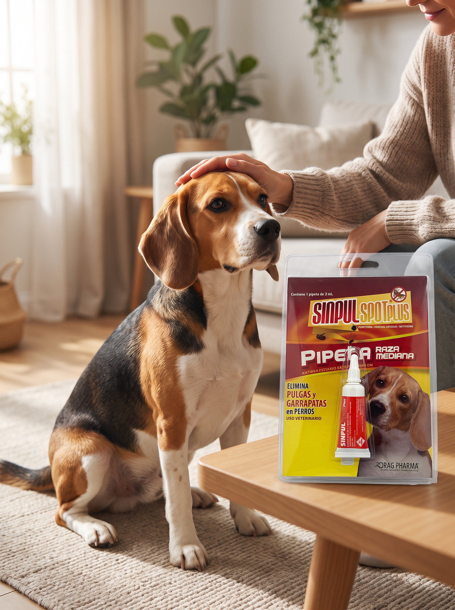 Sinpul spot plus clinico pipeta 2 ml kg d.p para perros - Mascota Club Chile
