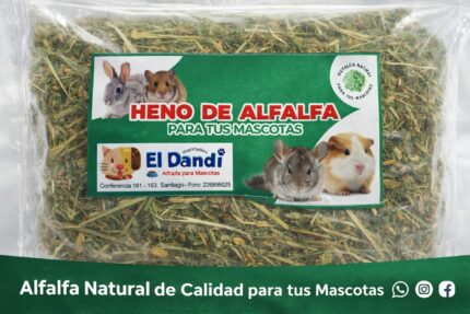 Heno de alfalfa 300gr - Mascota Club Chile